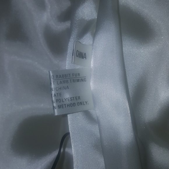 Was $400.00. Rabbit & Mangolian lamb fur. - Picture 7 of 7