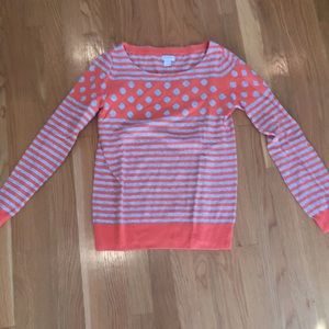J. Crew polka dot sweater