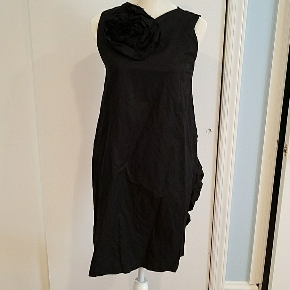 Flowers dress with pocket