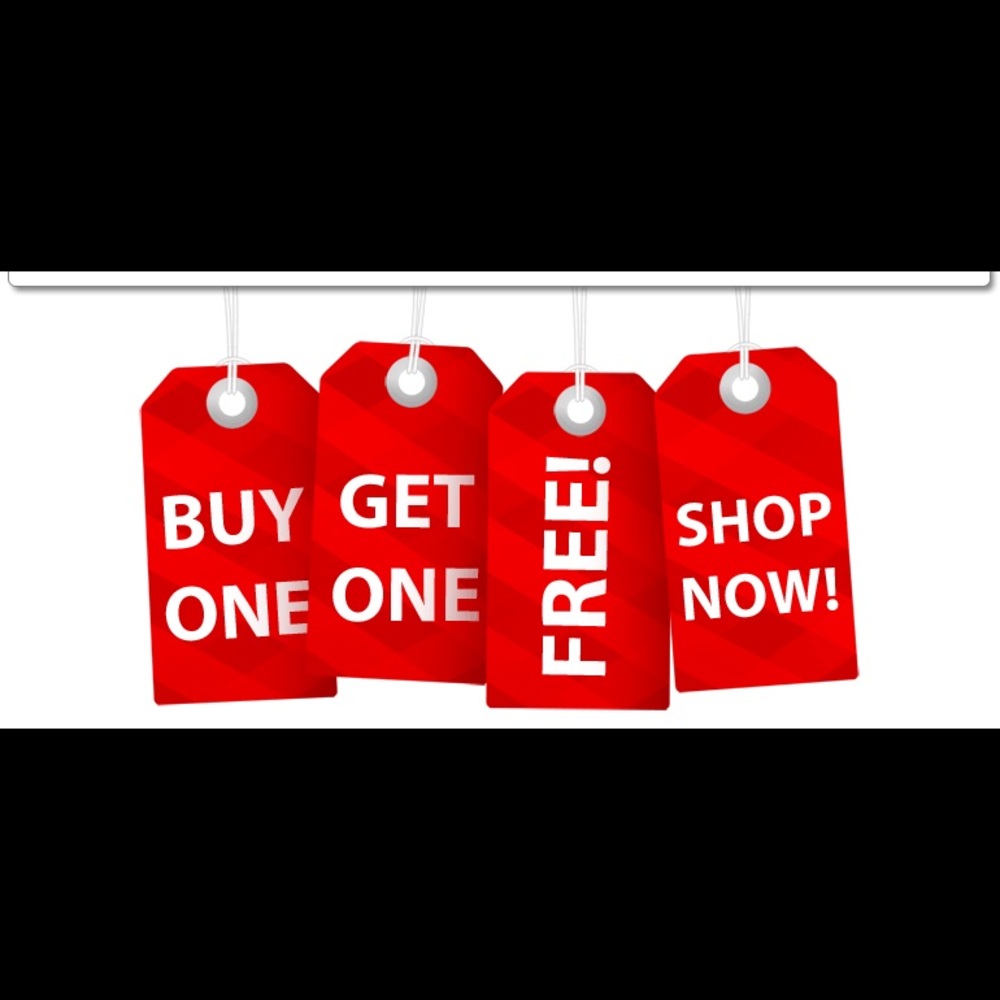 BUY ONE GET ONE FREE