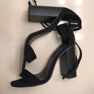 Zara black heels