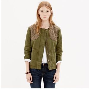 Madewell Quilted Bomber Jacket