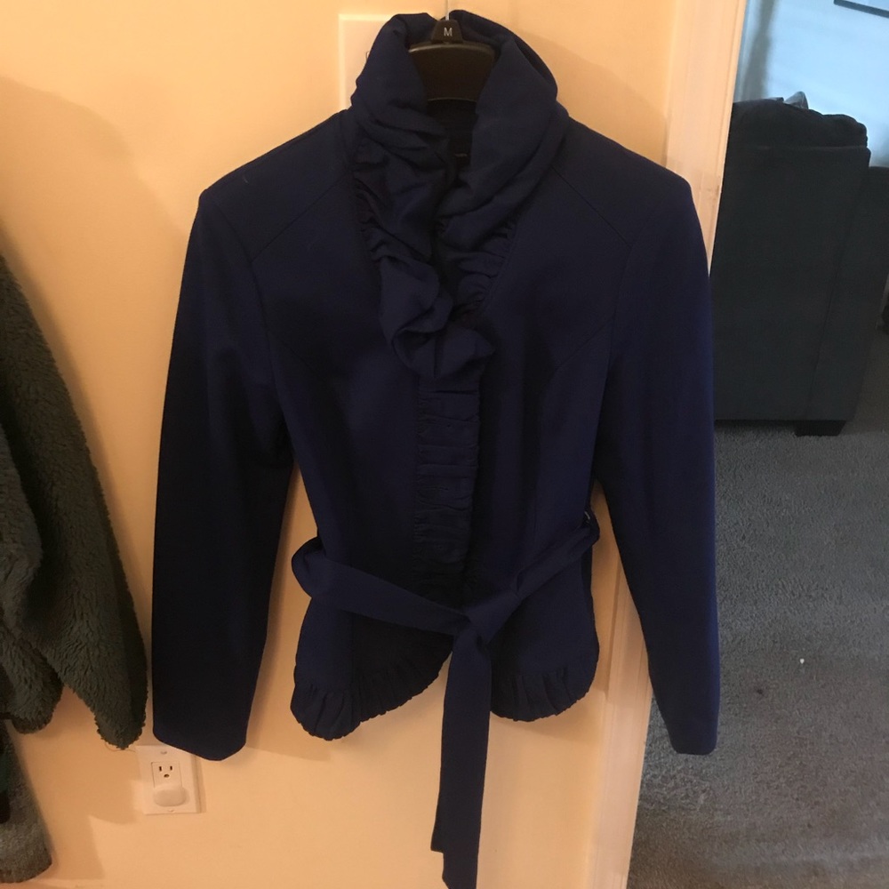 Royal blue dress coat!!