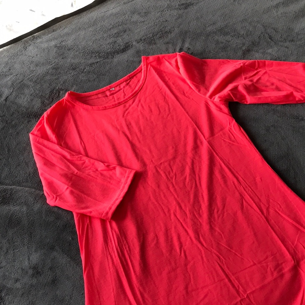 Hot pink cute top