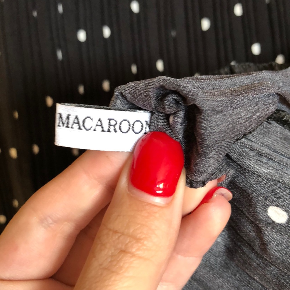 Goodnight Macaroon Genevieve Pin Up Chiffon Dress - Picture 6 of 6