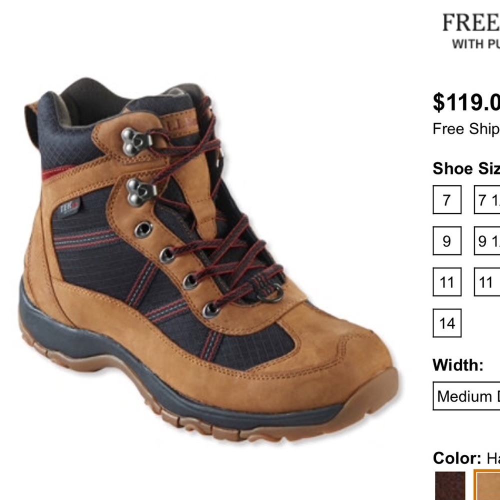L.L. Bean Insulated Snow/Hike Boot