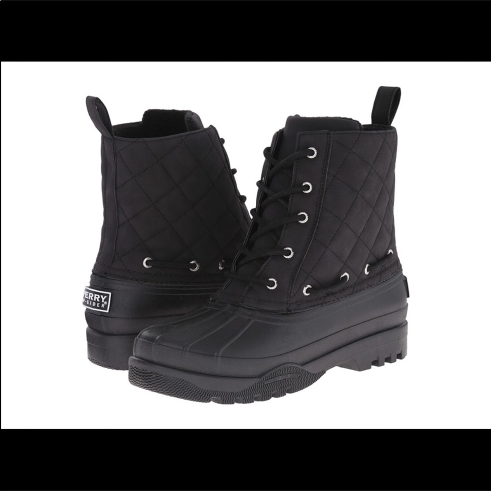 SPERRY TOP-SIDER GOSLING QUILTED RAIN BOOTS