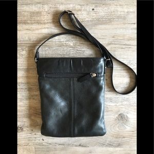 Leather cross-body Margot purse