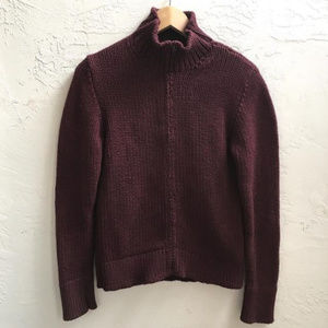 A.P.C. Vintage chunky knit zip cardigan