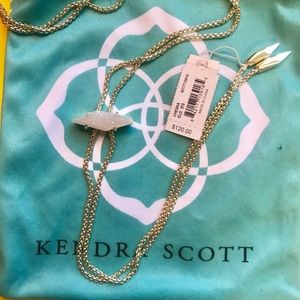 Kendra Scott - Gold & Iridescent Drusy Cheska