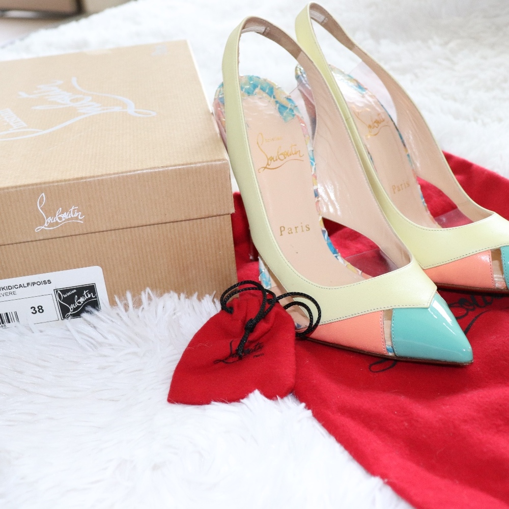 Christian Louboutin Air Chance 120PAT/KID/CAL