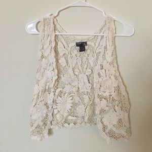 Lace Vest
