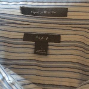 Men’s apt. 9 large dress shirt