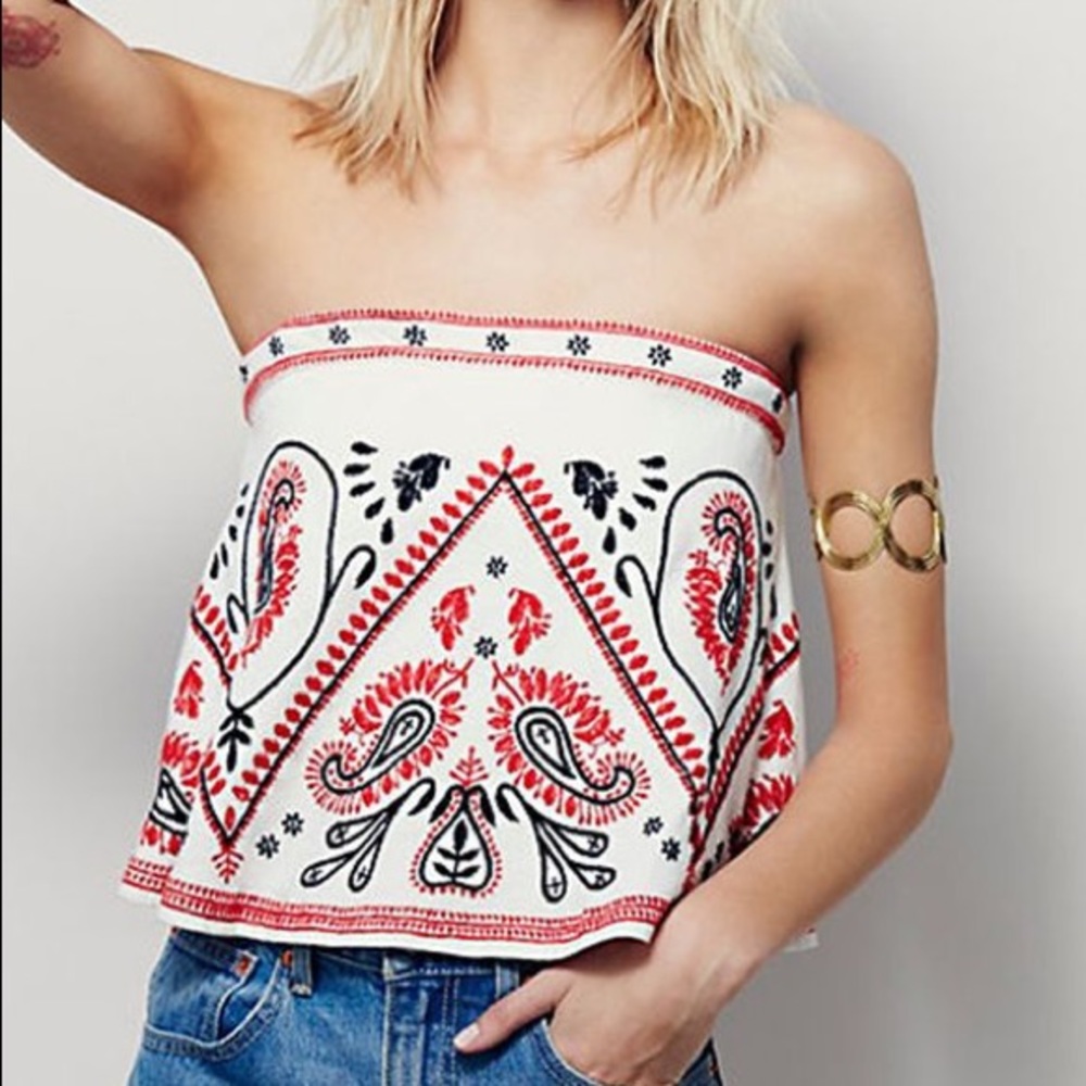 Free People Flirt Alert top