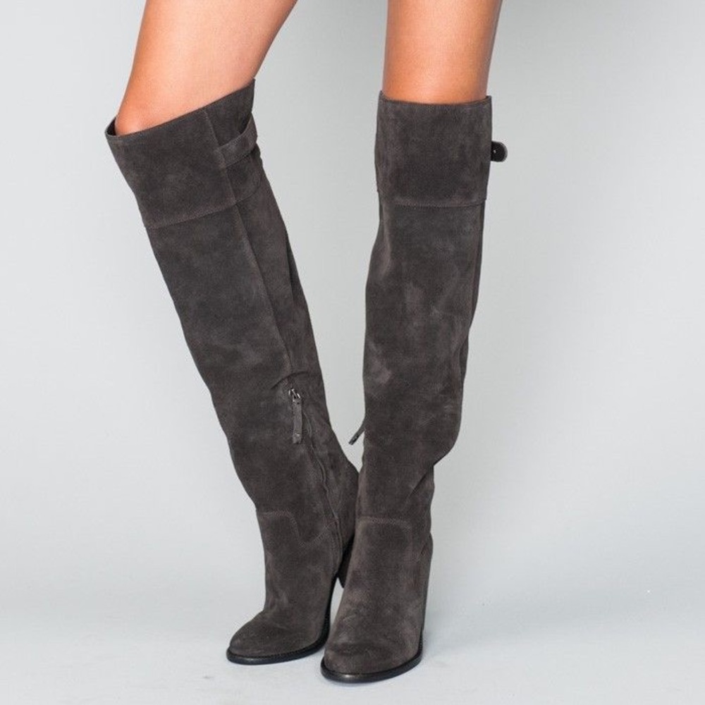 $300 Gray Thigh high Dolce vita boots