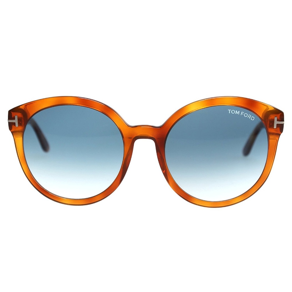 TOM FORD PHILIPPA Blonde Havana Sunglasses TF503 - Picture 1 of 7