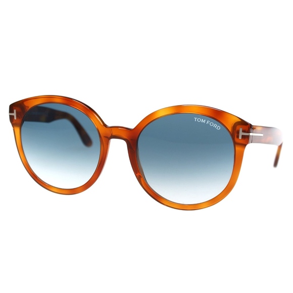 TOM FORD PHILIPPA Blonde Havana Sunglasses TF503 - Picture 2 of 7