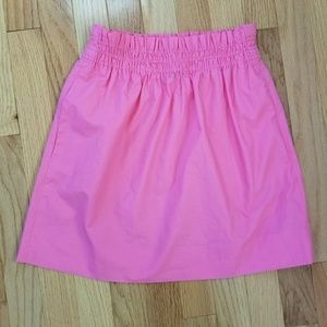 J Crew Pink Mini Skirt