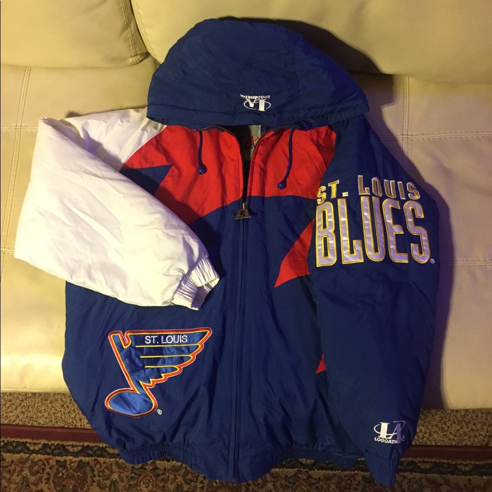 🔸🔷🔴VTG STL Blues |LA| Parka Jacket🔴🔷🔸