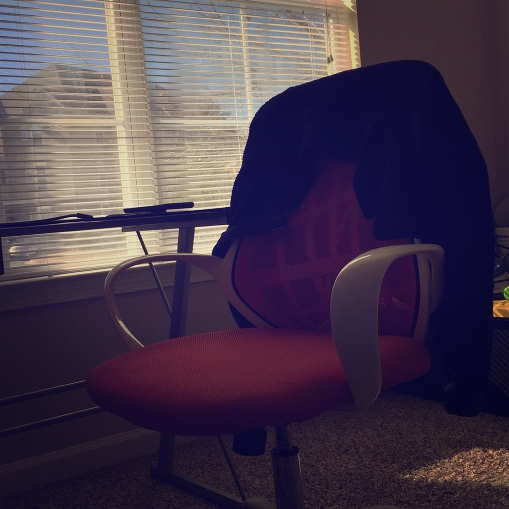 Orange chair for sale