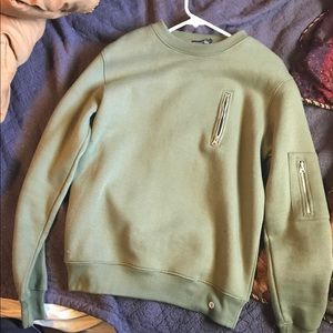 Brand new ; Zipper sweater