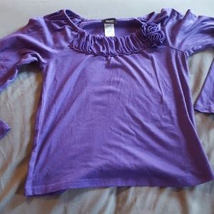 Purple shirt