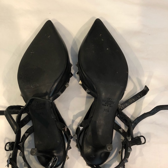 Valentino Noir Rockstud leather pumps - Picture 3 of 8