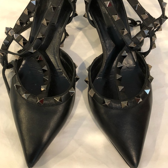 Valentino Noir Rockstud leather pumps - Picture 5 of 8