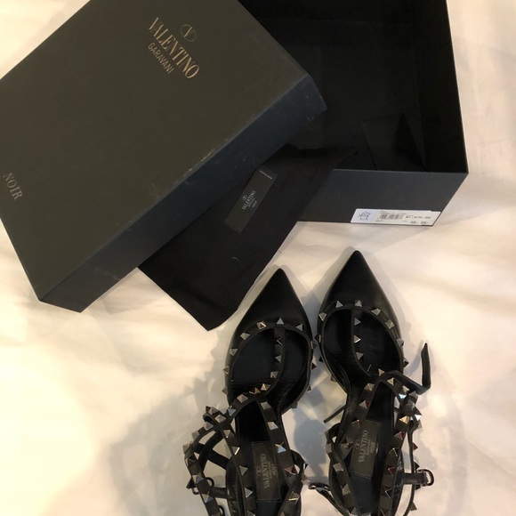Valentino Noir Rockstud leather pumps - Picture 6 of 8