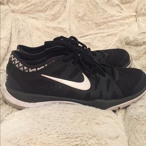 Nikes with chevron back