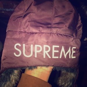 Supreme flight satin trooper hat