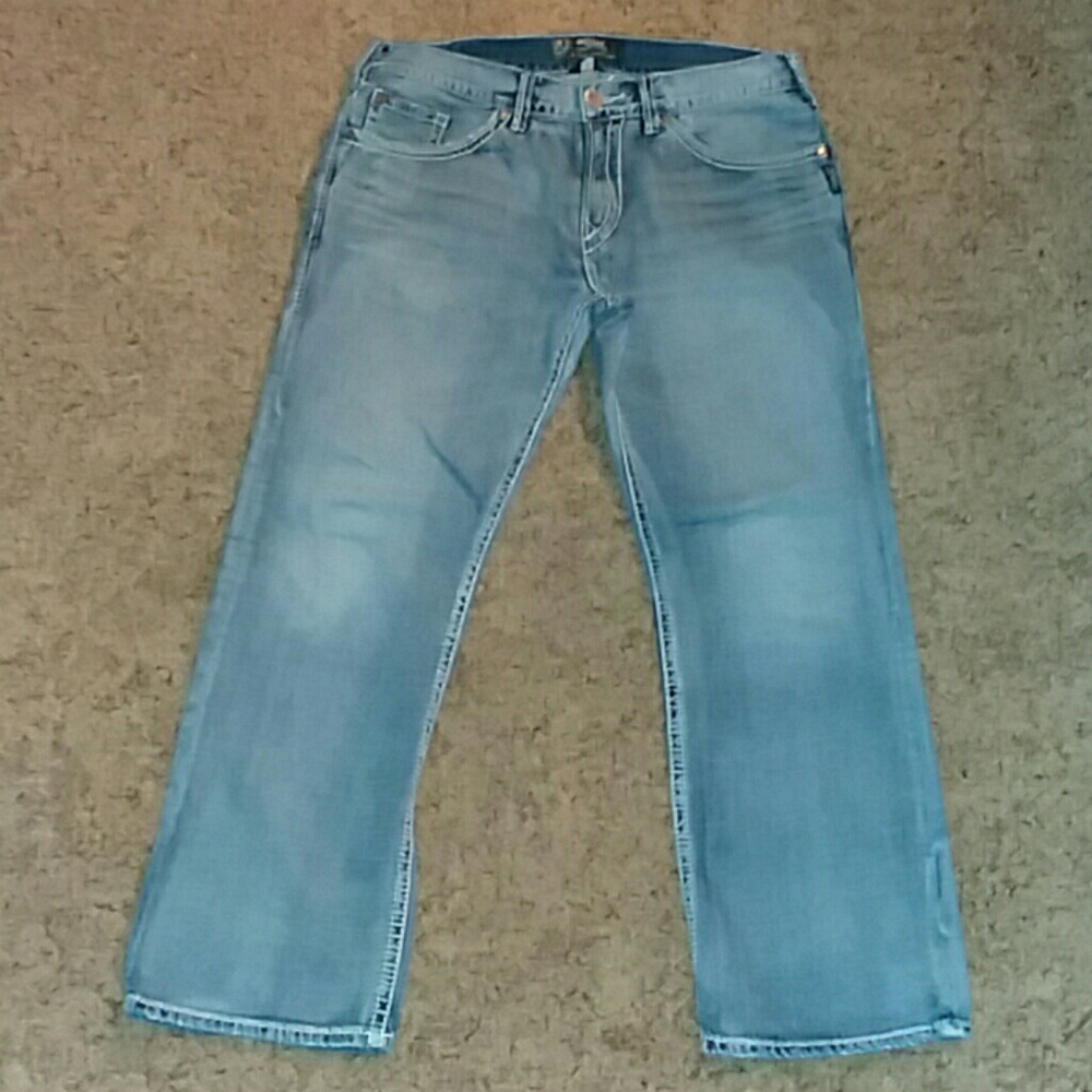 Men's light blue "Zac" Silver jeans