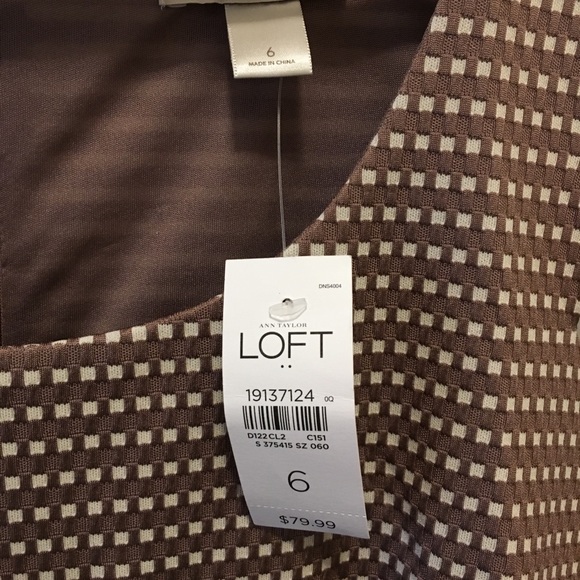 LOFT Outlet Knee-length Dress - NWT - Picture 2 of 3