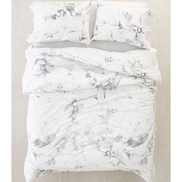 Urban Outfitters Bedding Brand New Urban Outfitters Marble Bedding Set Poshmark