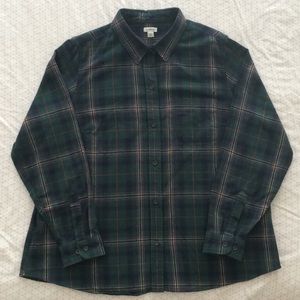 Men's L.L. Bean Long Sleeve Flannel Shirt