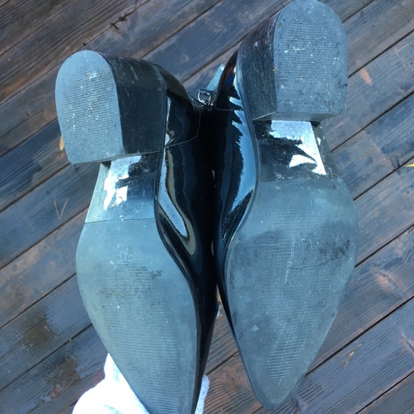 🚫SOLD🚫Top shop patent leather point toe ankle b - Picture 3 of 3