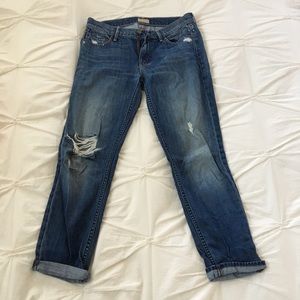 Anthropologie Mother Jeans. The Dropout.