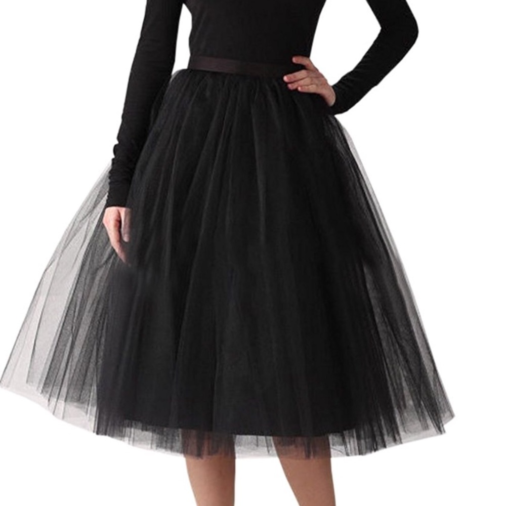 BLACK Tutu Skirt