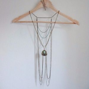 Free People Stone Body Chain