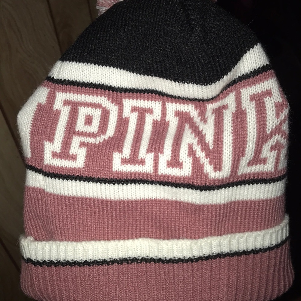 Pink beanie