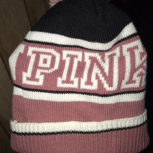 Pink beanie