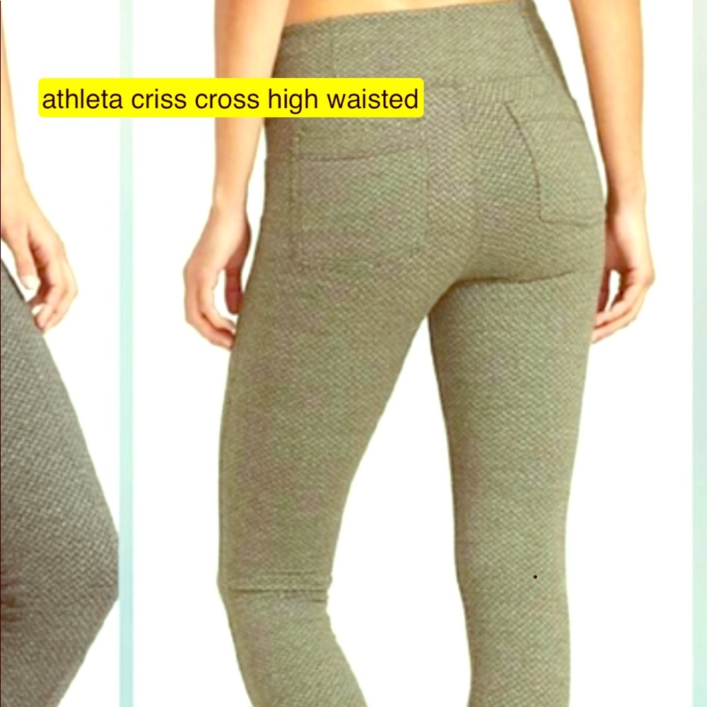Athleta Criss Cross Leggings