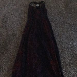 Anthropologie halter maxi dress. Worn once!