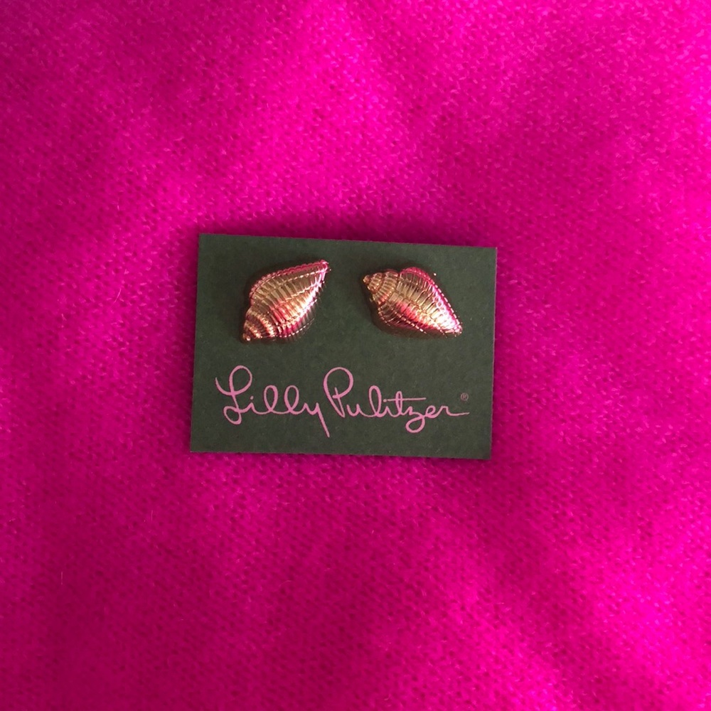 Lilly Pulitzer shell earrings