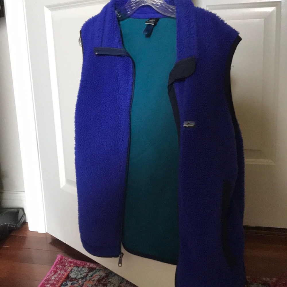 Vintage Patagonia fleece vest