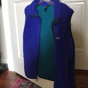 Vintage Patagonia fleece vest