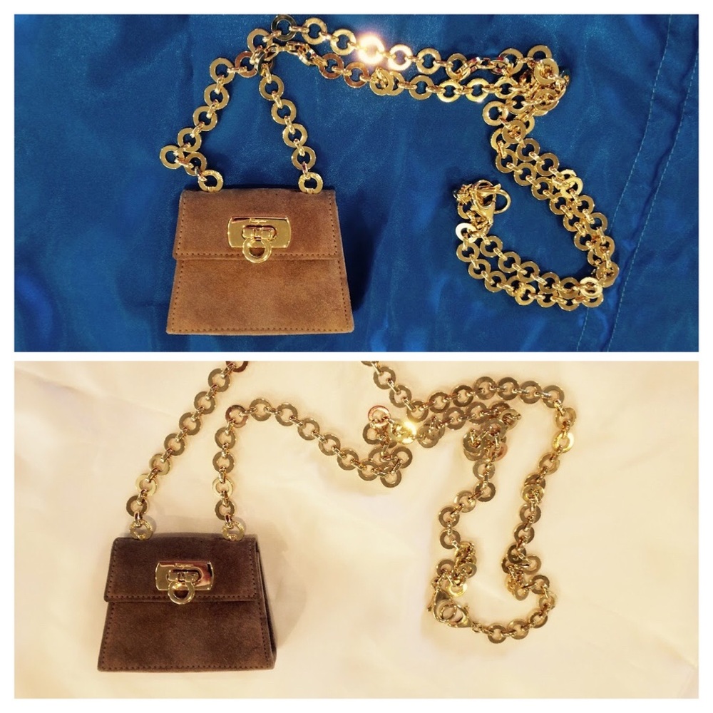 🌞❌SOLD❌SalvatoreFerragamoGacinoMiniChain 🌞 - Picture 6 of 8