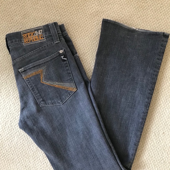 Rock & Republic Other - Rock and Republic Size 33 Grey/Silver Jeans