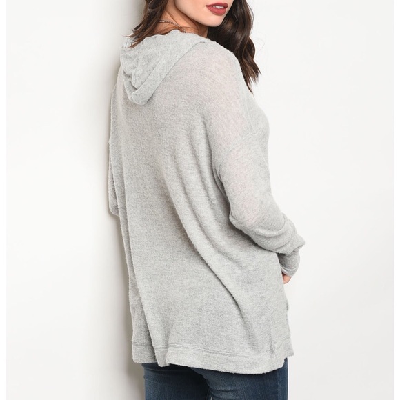 | COZY COWL NECK TOP | - Picture 2 of 3