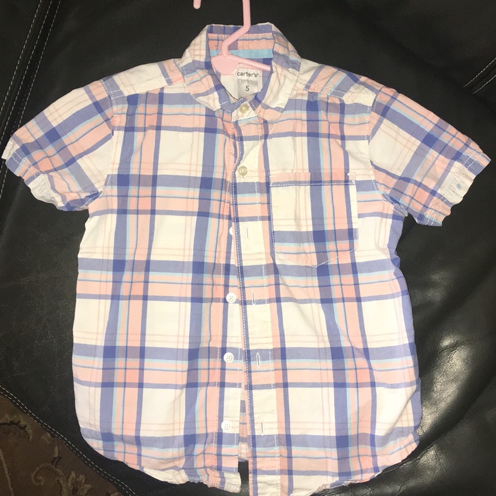 Boys Carters button down shirt